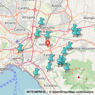 Mappa Via Vittorio Emanuele, 80040 Volla NA, Italia (4.50438)