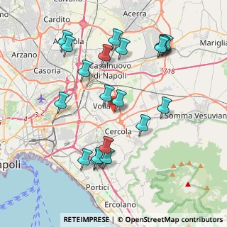 Mappa Via Vittorio Emanuele, 80040 Volla NA, Italia (4.452)