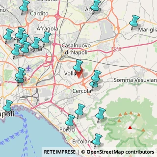 Mappa Via Vittorio Emanuele, 80040 Volla NA, Italia (6.6065)