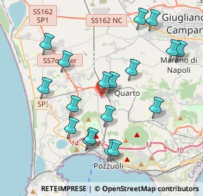 Mappa Via Grotta del Sole, 80010 Quarto NA, Italia (4.36889)