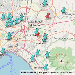 Mappa Via E. A. Mario, 80040 Cercola NA, Italia (6.406)