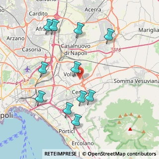 Mappa Via E. A. Mario, 80040 Cercola NA, Italia (4.61273)