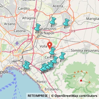 Mappa Via Volpe, 80040 Cercola NA, Italia (4.2025)