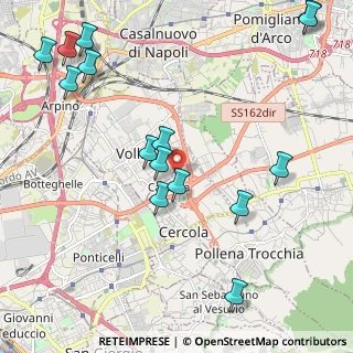 Mappa Via Volpe, 80040 Cercola NA, Italia (2.802)