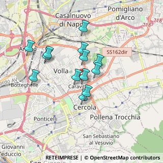 Mappa Via E. A. Mario, 80040 Cercola NA, Italia (1.58077)