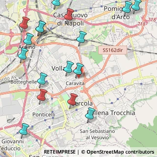 Mappa Via E. A. Mario, 80040 Cercola NA, Italia (3.09471)
