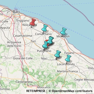 Mappa Via Vito Matarrese, 70013 Castellana Grotte BA, Italia (9.22818)