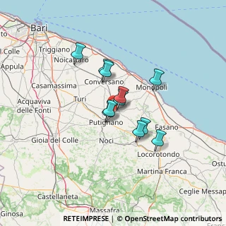 Mappa Via Vito Matarrese, 70013 Castellana Grotte BA, Italia (10.08818)