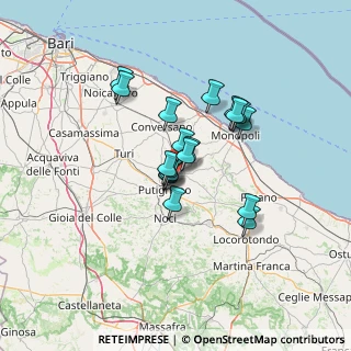 Mappa Via Vito Matarrese, 70013 Castellana Grotte BA, Italia (10.23947)