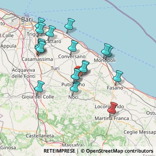 Mappa Via Vito Matarrese, 70013 Castellana Grotte BA, Italia (16.42684)