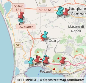 Mappa Via Alessandro Volta, 80010 Quarto NA, Italia (5.01286)