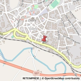 Mappa Via Guglielmo Marconi, 55, 83047 Lioni, Avellino (Campania)