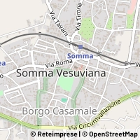 Mapa Somma Vesuviana