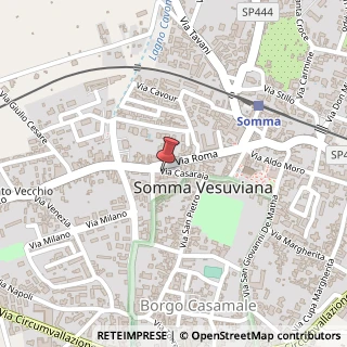 Mappa Via Casaraia, 14, 80049 Somma Vesuviana, Napoli (Campania)