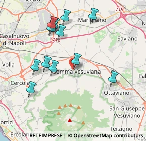 Mappa Via Giulio Cesare, 80049 Somma Vesuviana NA, Italia (4.24583)