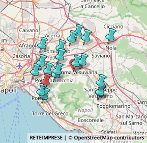 Mappa Via Giulio Cesare, 80049 Somma Vesuviana NA, Italia (6.7075)