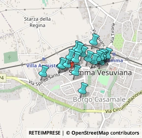 Mappa Via Giulio Cesare, 80049 Somma Vesuviana NA, Italia (0.287)