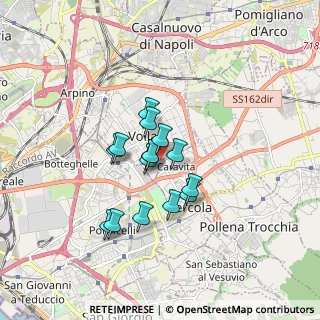 Mappa Via Cavour, 80040 Volla NA, Italia (1.302)