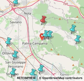 Mappa Via Provinciale per Castello, 80036 Vico NA, Italia (6.08)