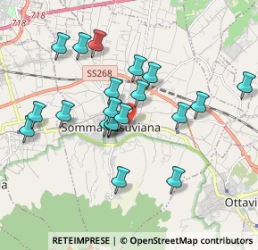 Mappa Via Aldo Moro, 80049 Somma Vesuviana NA, Italia (1.855)