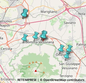 Mappa Via Aldo Moro, 80049 Somma Vesuviana NA, Italia (3.57636)