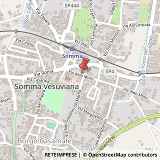 Mappa Via Aldo Moro, 21, 80049 Somma Vesuviana, Napoli (Campania)