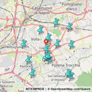 Mappa Via Bellini, 80040 Cercola NA, Italia (2.152)