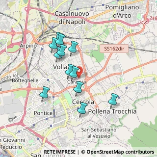 Mappa Via Bellini, 80040 Cercola NA, Italia (1.73583)