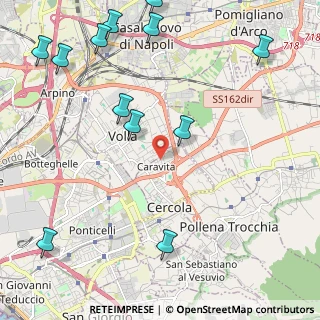 Mappa Via Bellini, 80040 Cercola NA, Italia (3.14167)