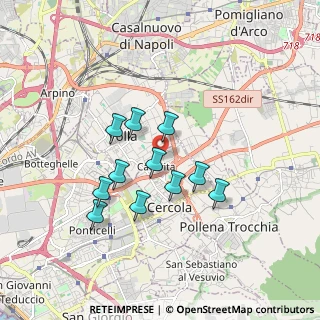 Mappa Via Bellini, 80040 Cercola NA, Italia (1.55273)