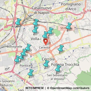 Mappa Via Bellini, 80040 Cercola NA, Italia (2.39714)