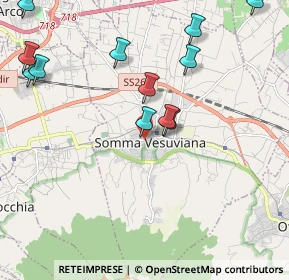 Mappa Traversa Casaria, 80049 Somma Vesuviana NA, Italia (2.54833)