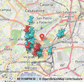 Mappa Via Salomone Oreste, 80144 Napoli NA, Italia (1.604)