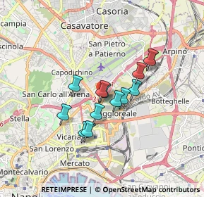 Mappa Via Salomone Oreste, 80144 Napoli NA, Italia (1.35154)