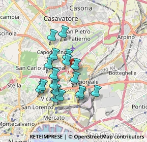 Mappa Via Salomone Oreste, 80144 Napoli NA, Italia (1.62222)