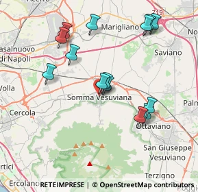 Mappa Via San Pietro, 80049 Somma Vesuviana NA, Italia (4.07286)