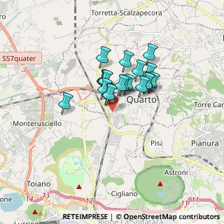 Mappa Via Valentino Mazzola, 80010 Quarto NA, Italia (1.23)