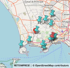 Mappa Via Luigi Beccali, 80010 Quarto NA, Italia (7.85353)