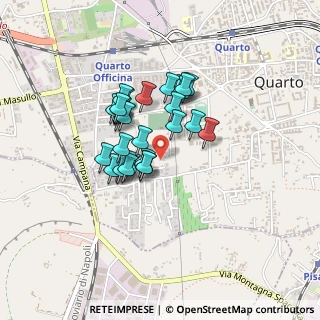 Mappa Via Luigi Beccali, 80010 Quarto NA, Italia (0.34667)