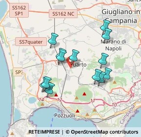 Mappa Via Luigi Beccali, 80010 Quarto NA, Italia (3.49769)