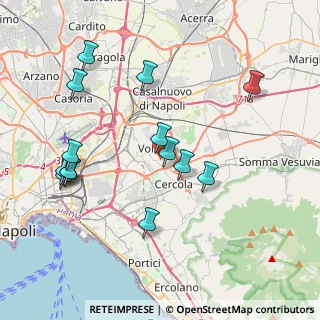 Mappa Via Alessandro Manzoni, 80040 Volla NA, Italia (4.44714)