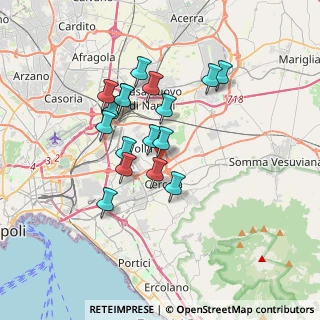 Mappa Via della Corte, 80040 Cercola NA, Italia (3.12235)