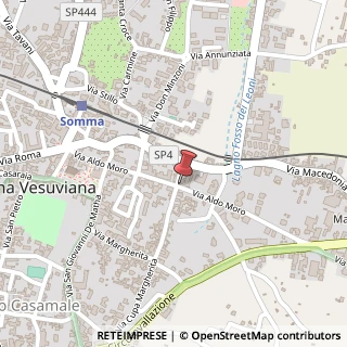 Mappa Via Aldo Moro, 130, 80049 Somma Vesuviana, Napoli (Campania)