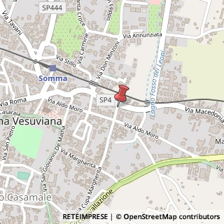 Mappa Via Canonico Michele Feola, 3, 80049 Somma Vesuviana, Napoli (Campania)