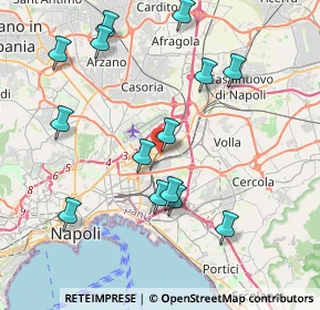 Mappa Via della Stadera, 80144 Napoli NA, Italia (4.52571)