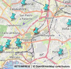 Mappa Via della Stadera, 80144 Napoli NA, Italia (3.19364)