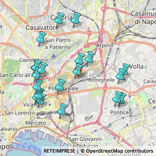 Mappa Via della Stadera, 80143 Napoli NA, Italia (2.3735)
