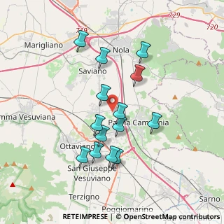 Mappa Via Ottomoggia, 80040 Palma Campania NA, Italia (3.55857)