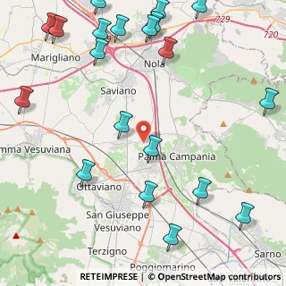 Mappa Via Ottomoggia, 80040 Palma Campania NA, Italia (6.4995)