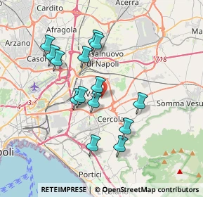 Mappa Centro Comm.Le Ginestre, 80040 Volla NA, Italia (3.54643)
